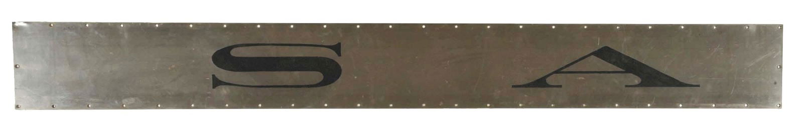 SANTA FE LETTERBOARD SIGN. (1 of 6)