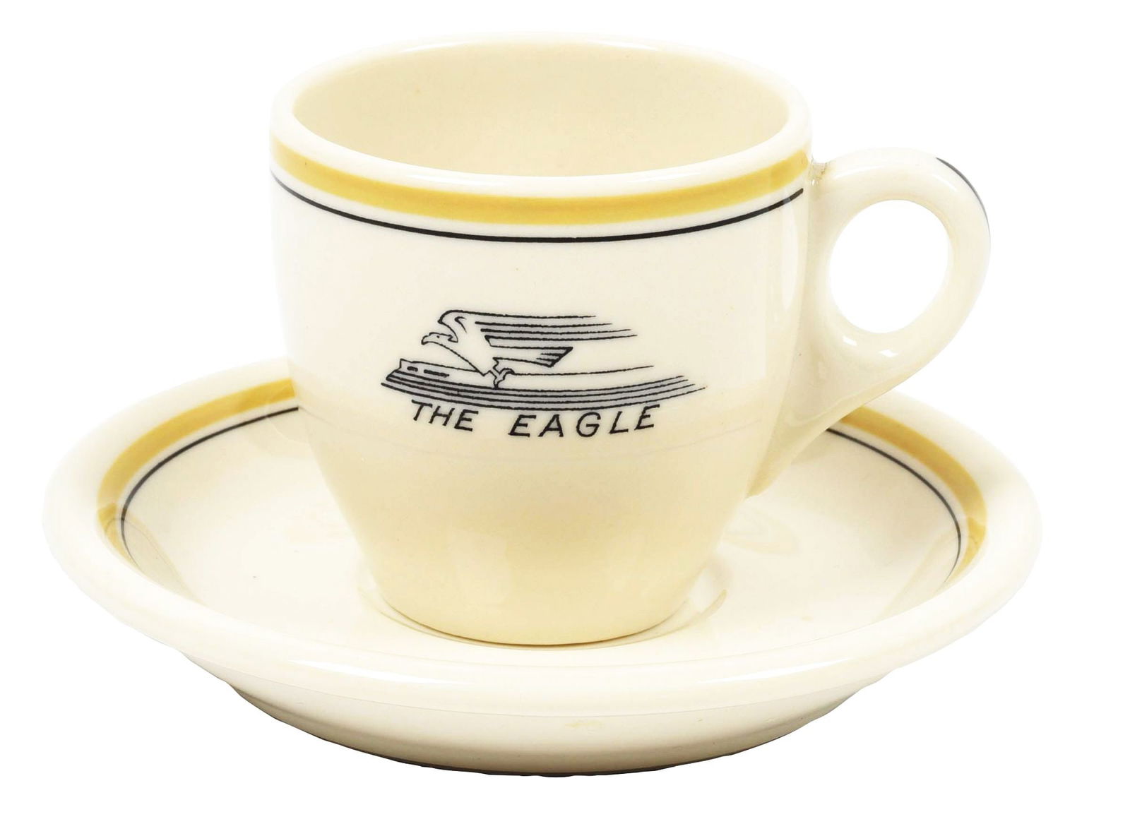 MISSOURI PACIFIC DEMITASSE SET. (1 of 6)