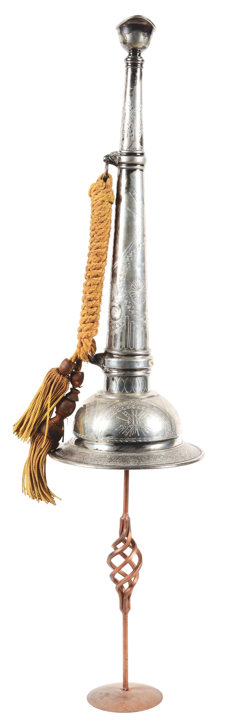 FIREMAN'S PARADE TRUMPET. (1 of 5)