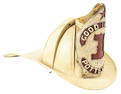 FIREMAN'S LEATHER HELMET.