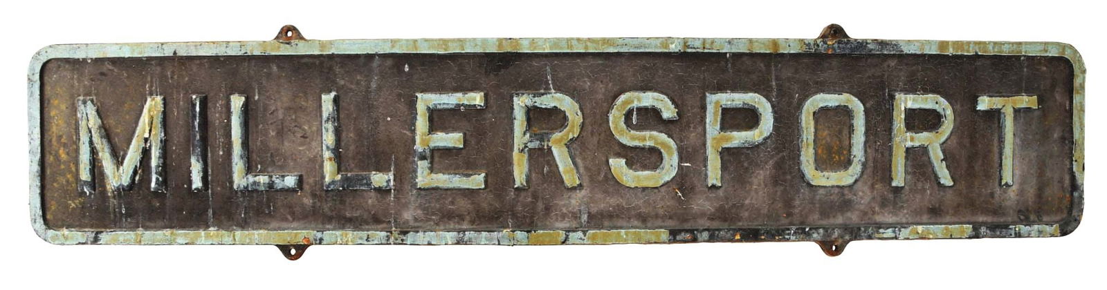 NYC STATION SIGN. (1 of 2)