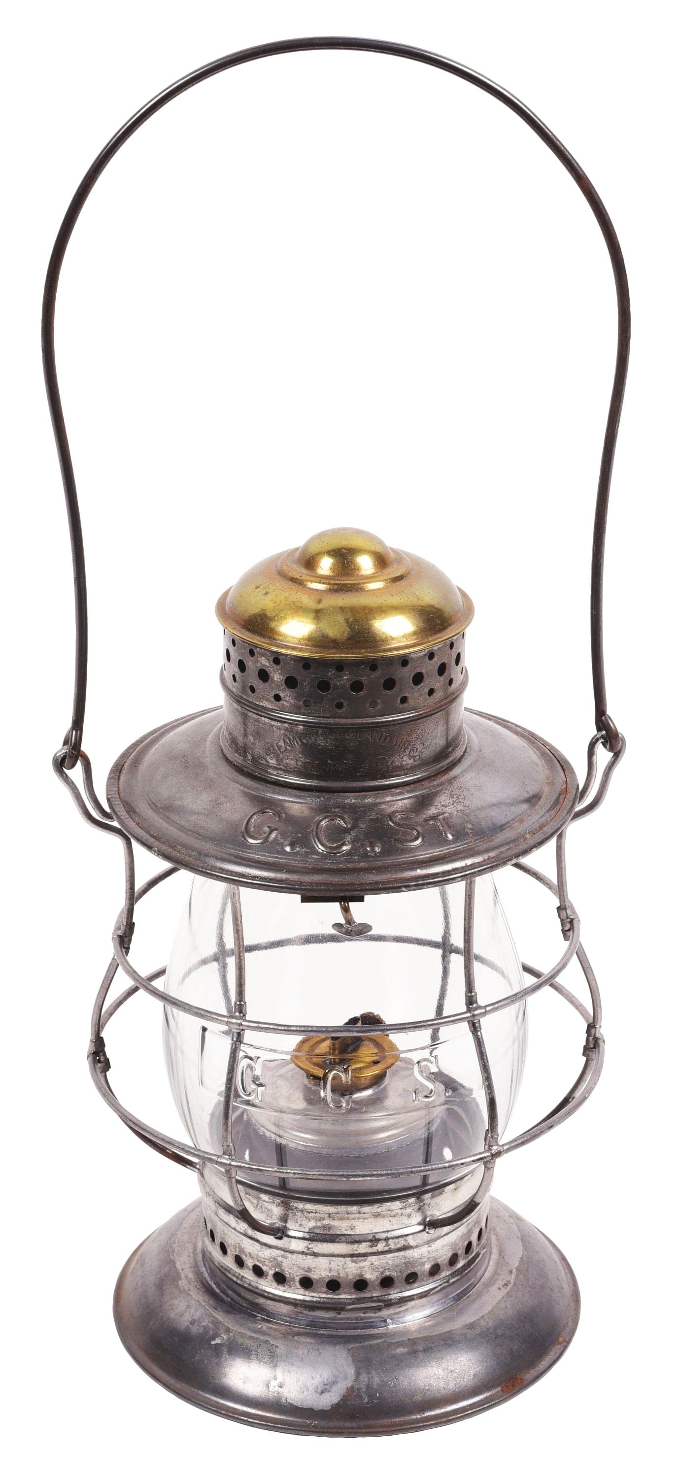 G C ST RAILROAD LANTERN. (1 of 11)