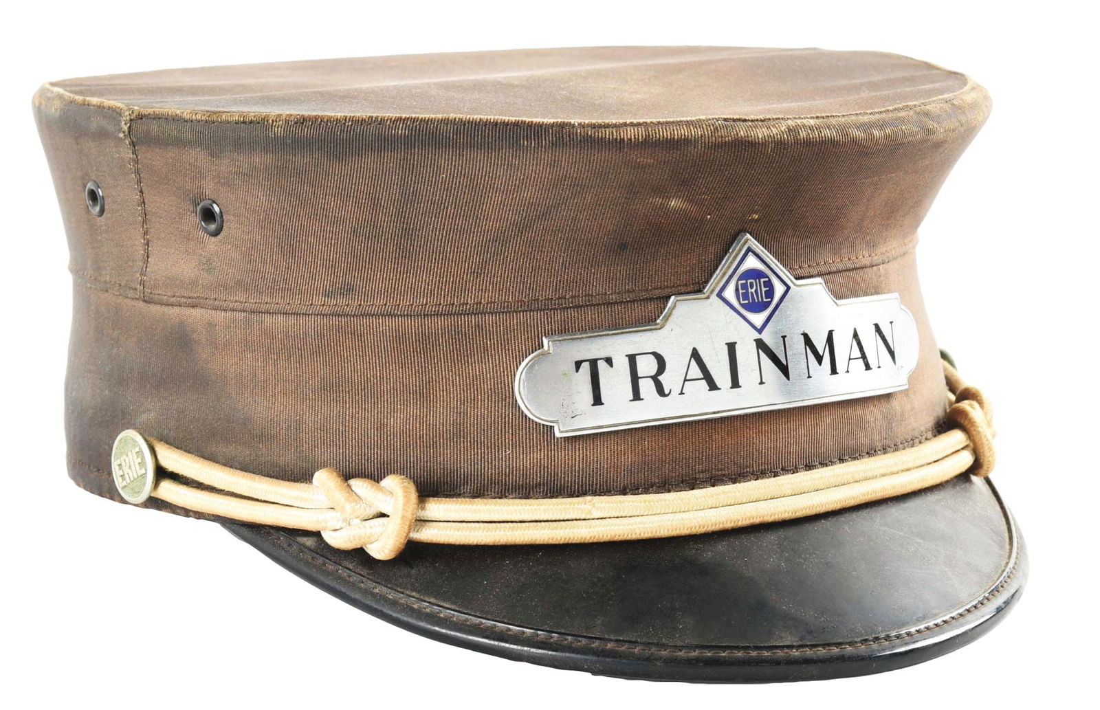 ERIE RAILROAD UNIFORM HAT. (1 of 5)