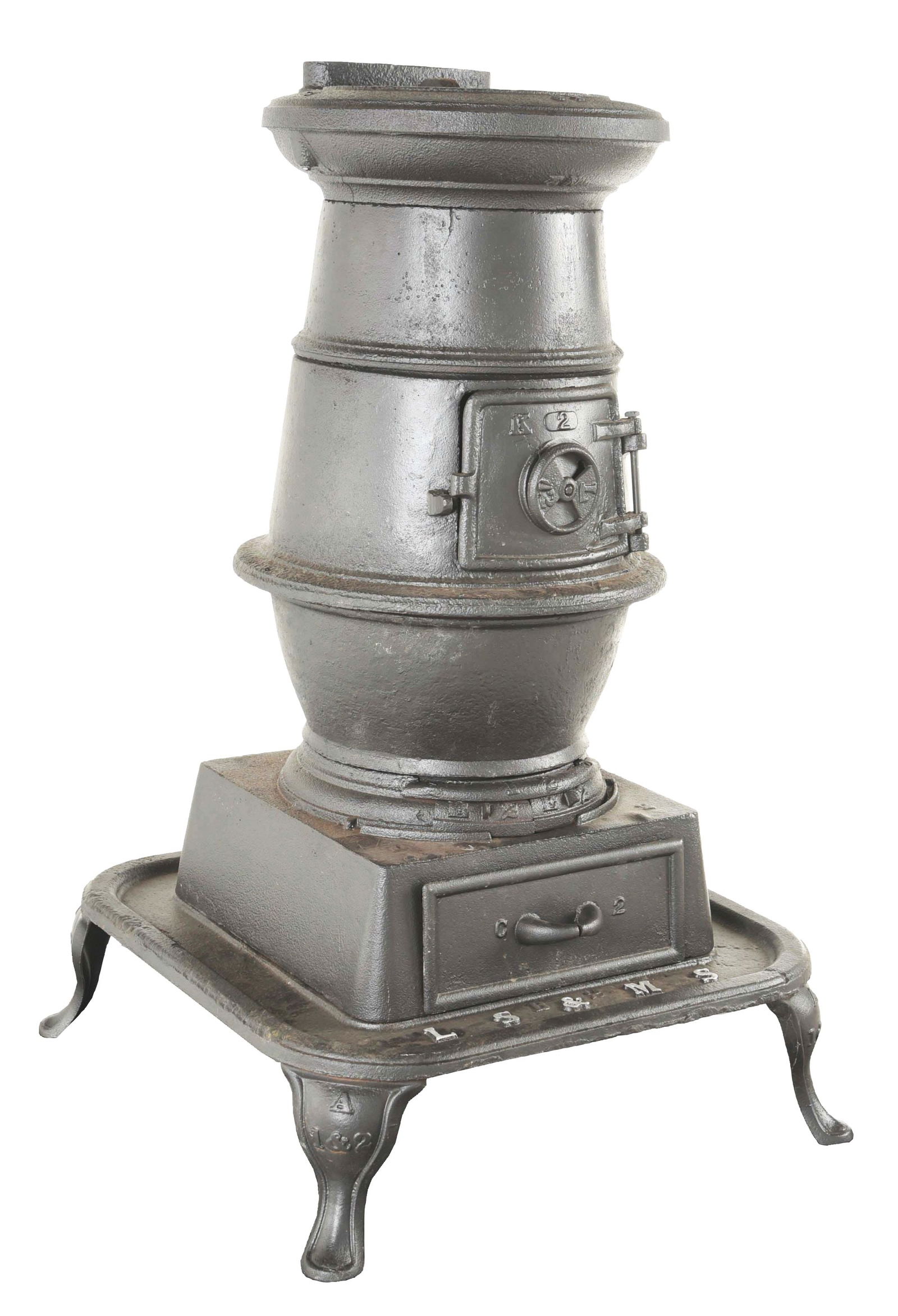 LS&MS DEPOT STOVE. (1 of 5)