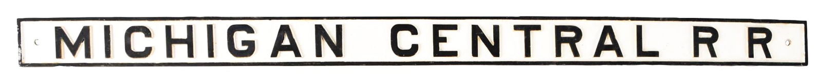 RAILROAD SIGN. (1 of 2)