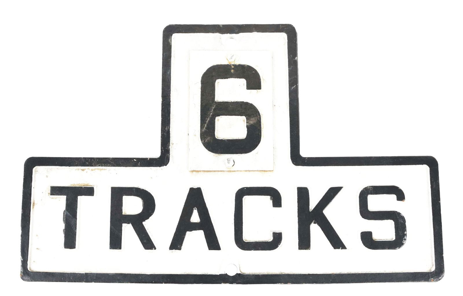 RAILROAD SIGN. (1 of 2)