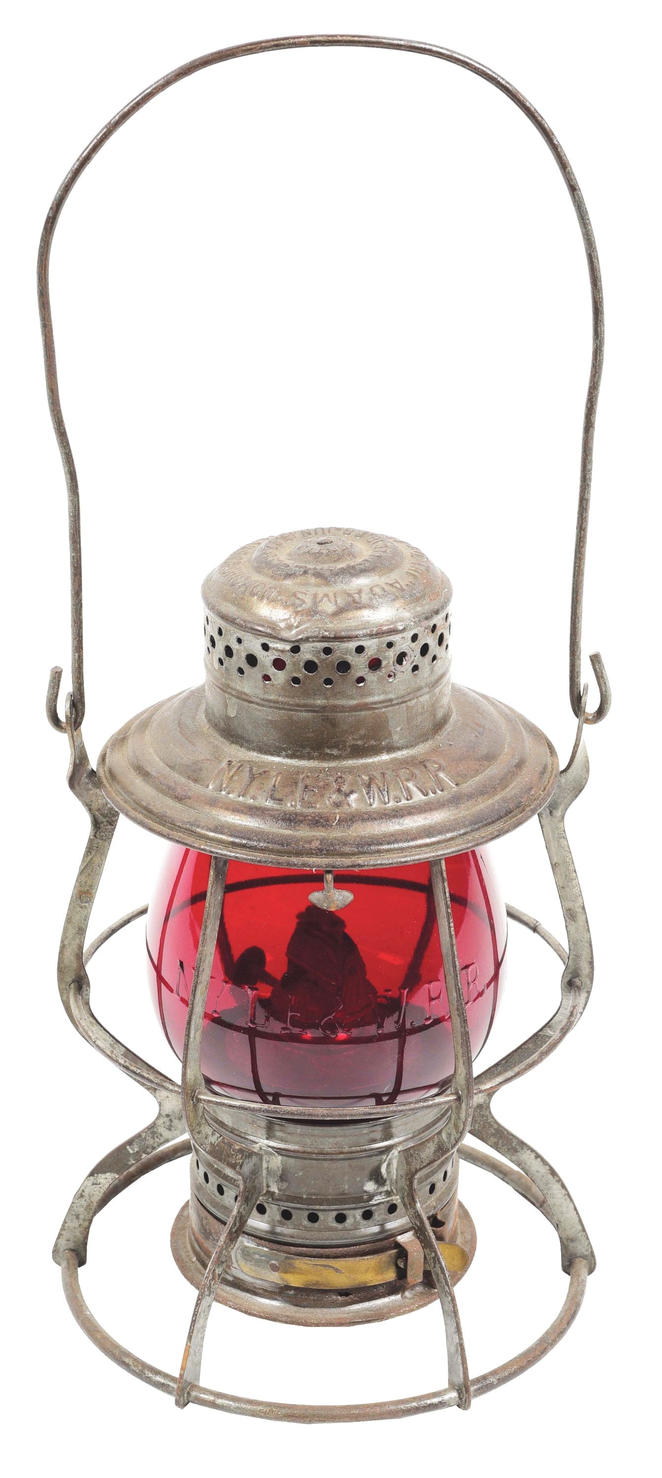 NYLE&WRR RAILROAD LANTERN. (1 of 11)
