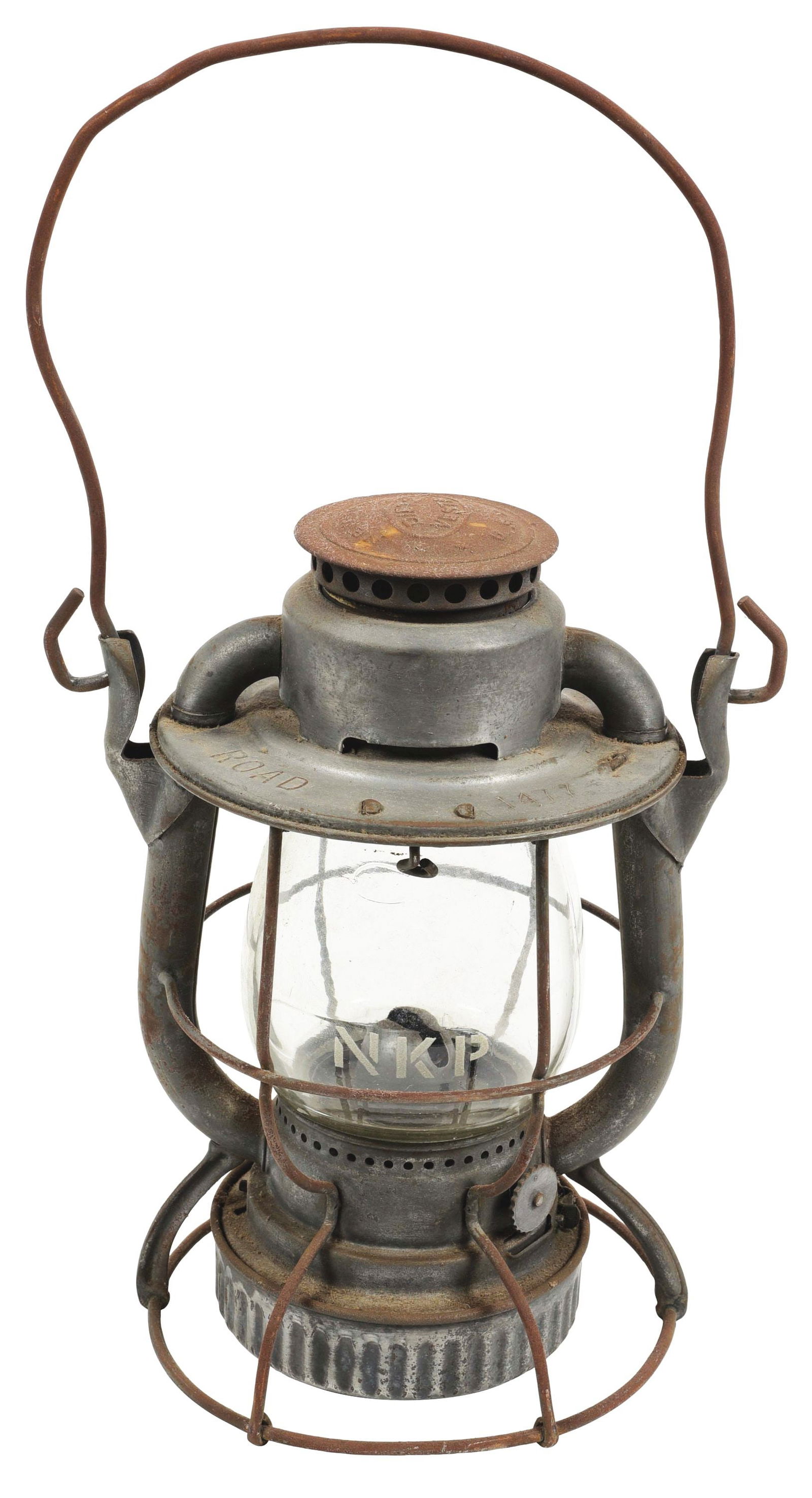 NICKEL PLATE ROAD RAILROAD LANTERN. (1 of 11)