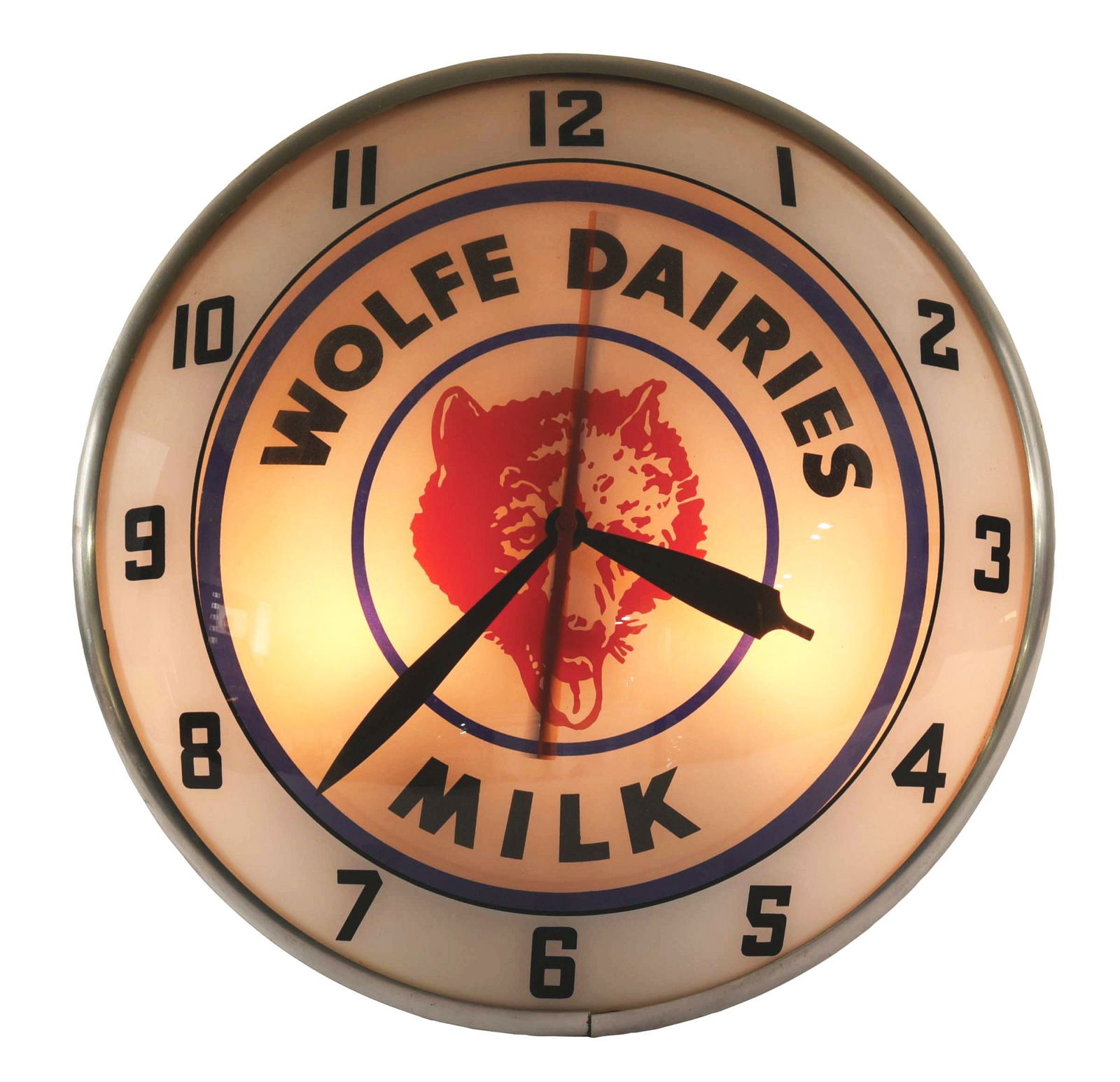 ORIGINAL ADVERTISING PRODUCTS BUBBLE CLOCK. (1 of 3)