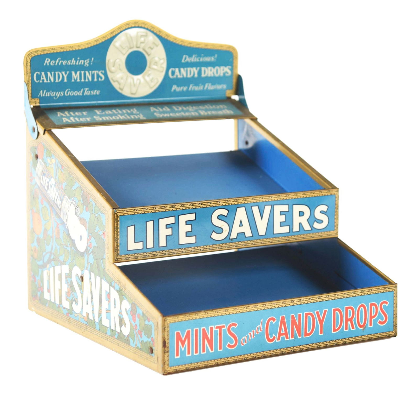 Circa 1930s Life Savers Candy Display.