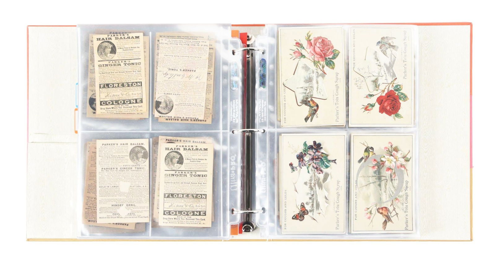 LOT OF 3: LARGE LOT OF ANTIQUE ADVERTISING TRADE CARDS. (1 of 4)