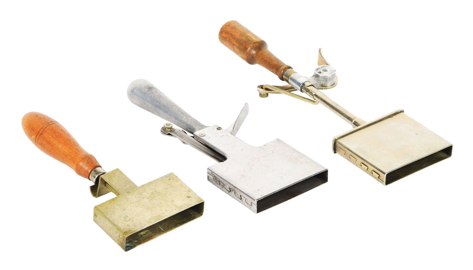 LOT OF 3: ICE CREAM SANDWICH MAKING SCOOPS. (1 of 4)