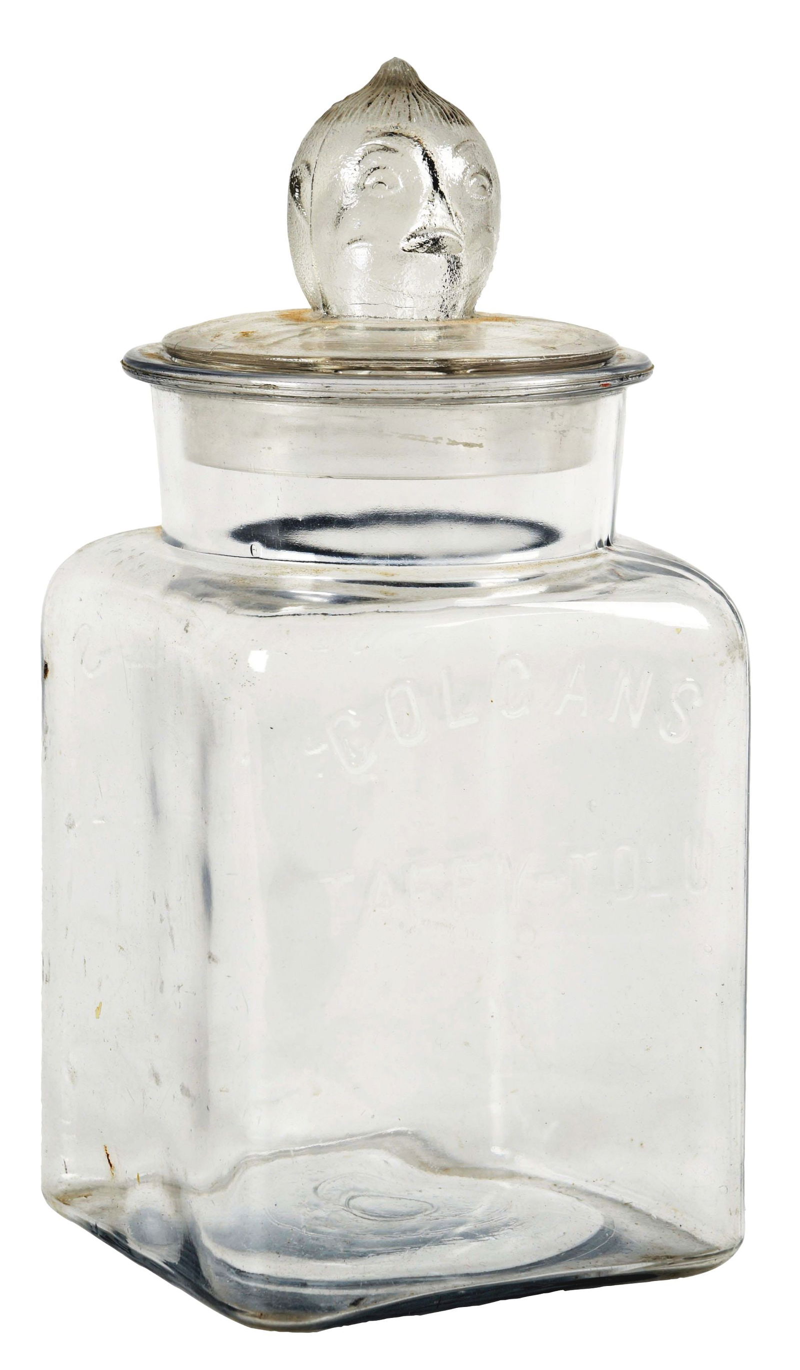 Colgans Taffytolu Chewing Gum Display Jar. Auction