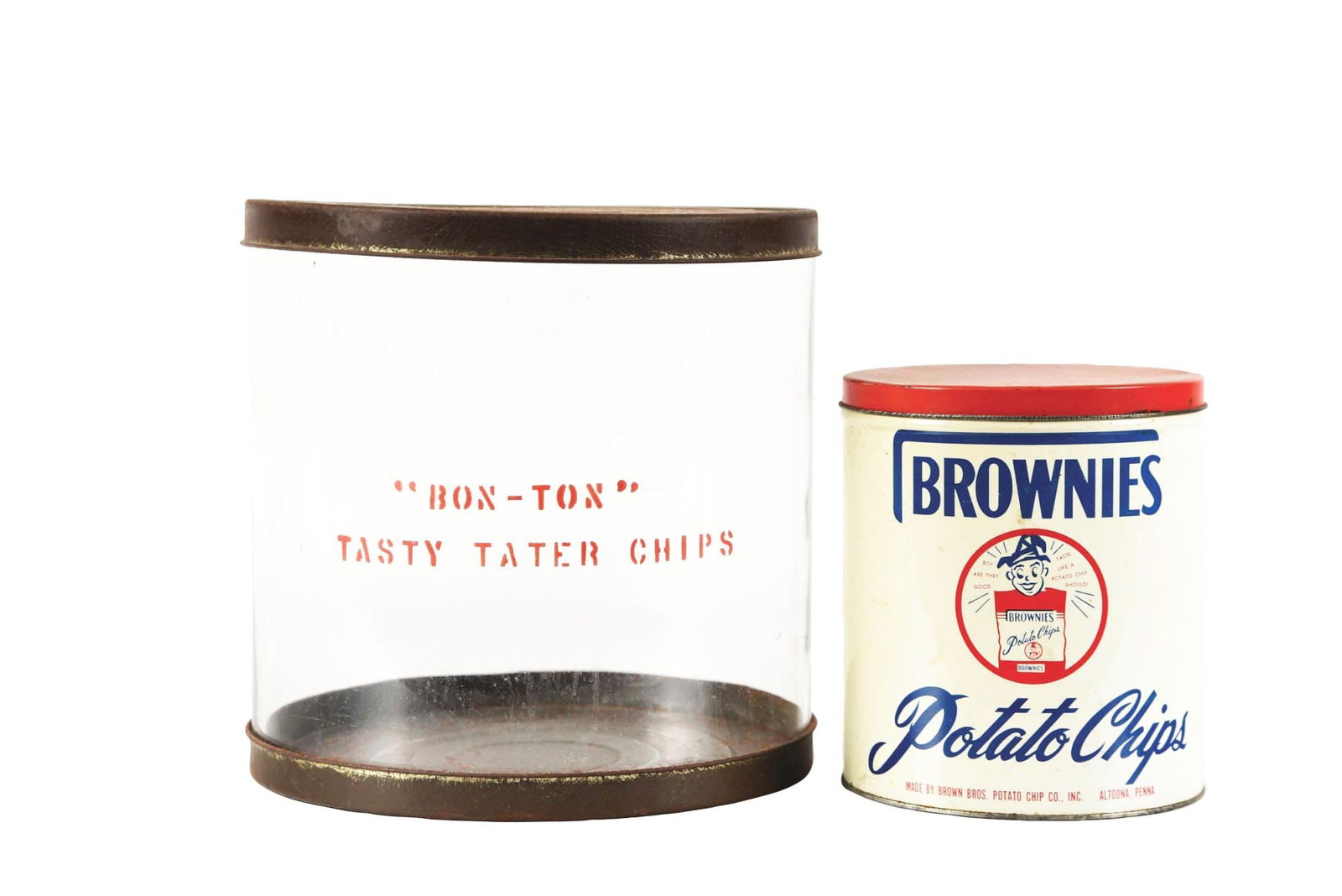 LOT OF 2: COUNTRY STORE POTATO CHIP DISPLAYS. (1 of 4)