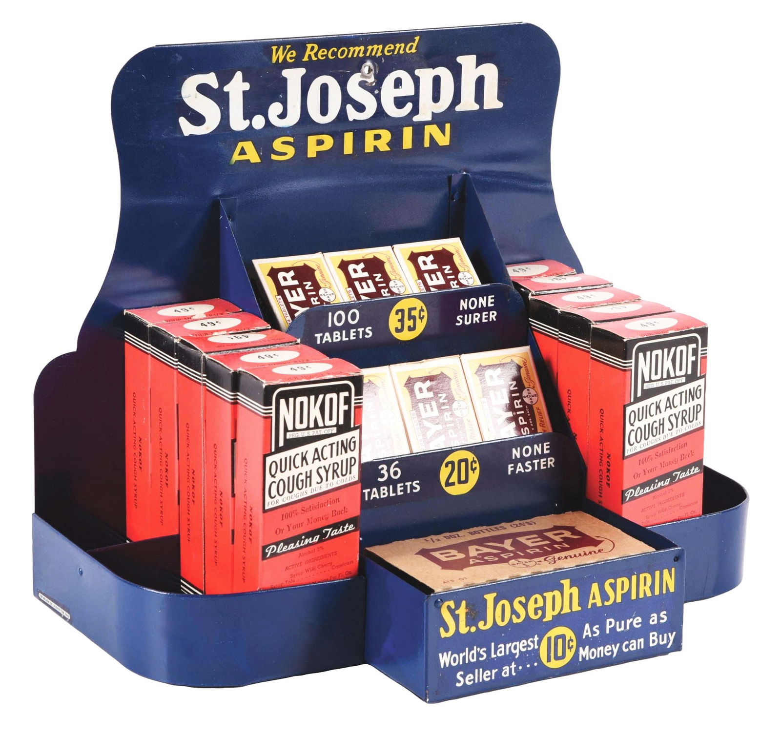 ST. JOSEPH ASPIRIN COUNTER DISPLAY. (1 of 4)