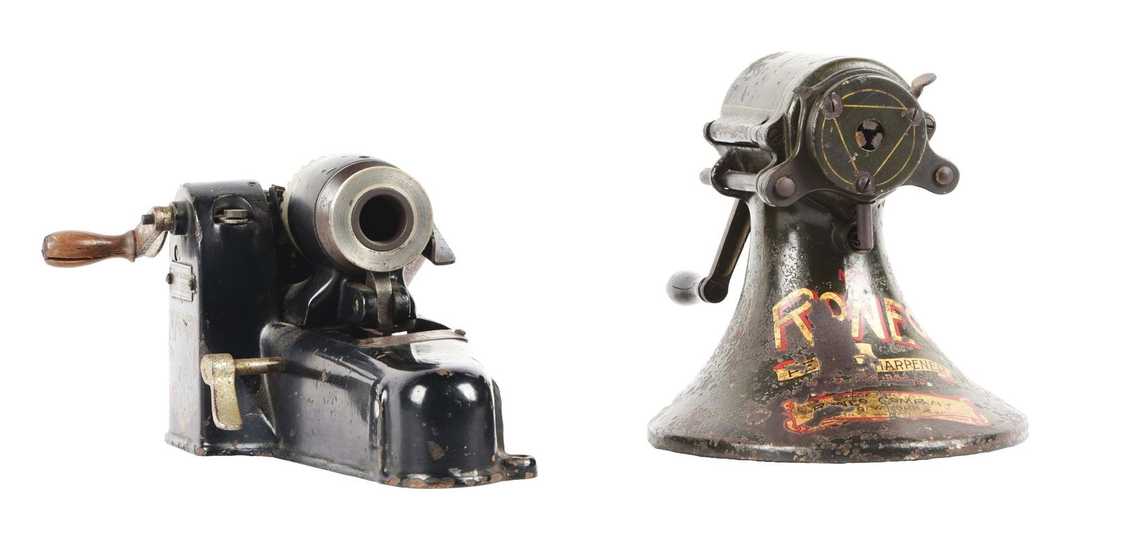 LOT OF 2: ALLEINIGE HERSTELLERIN & RONEO PENCIL SHARPENERS. (1 of 4)