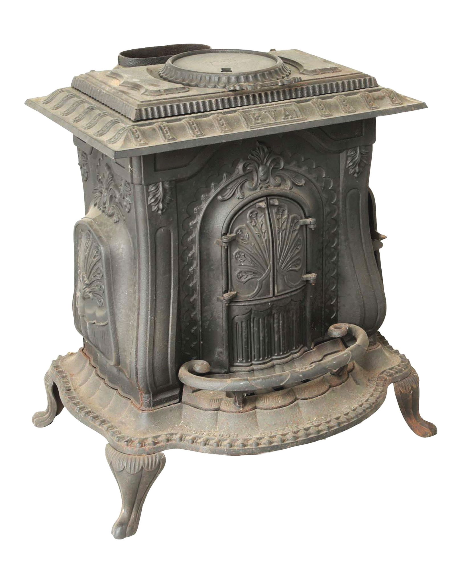 EARLY EVA NO. 3 CAST IRON STOVE. (1 of 7)