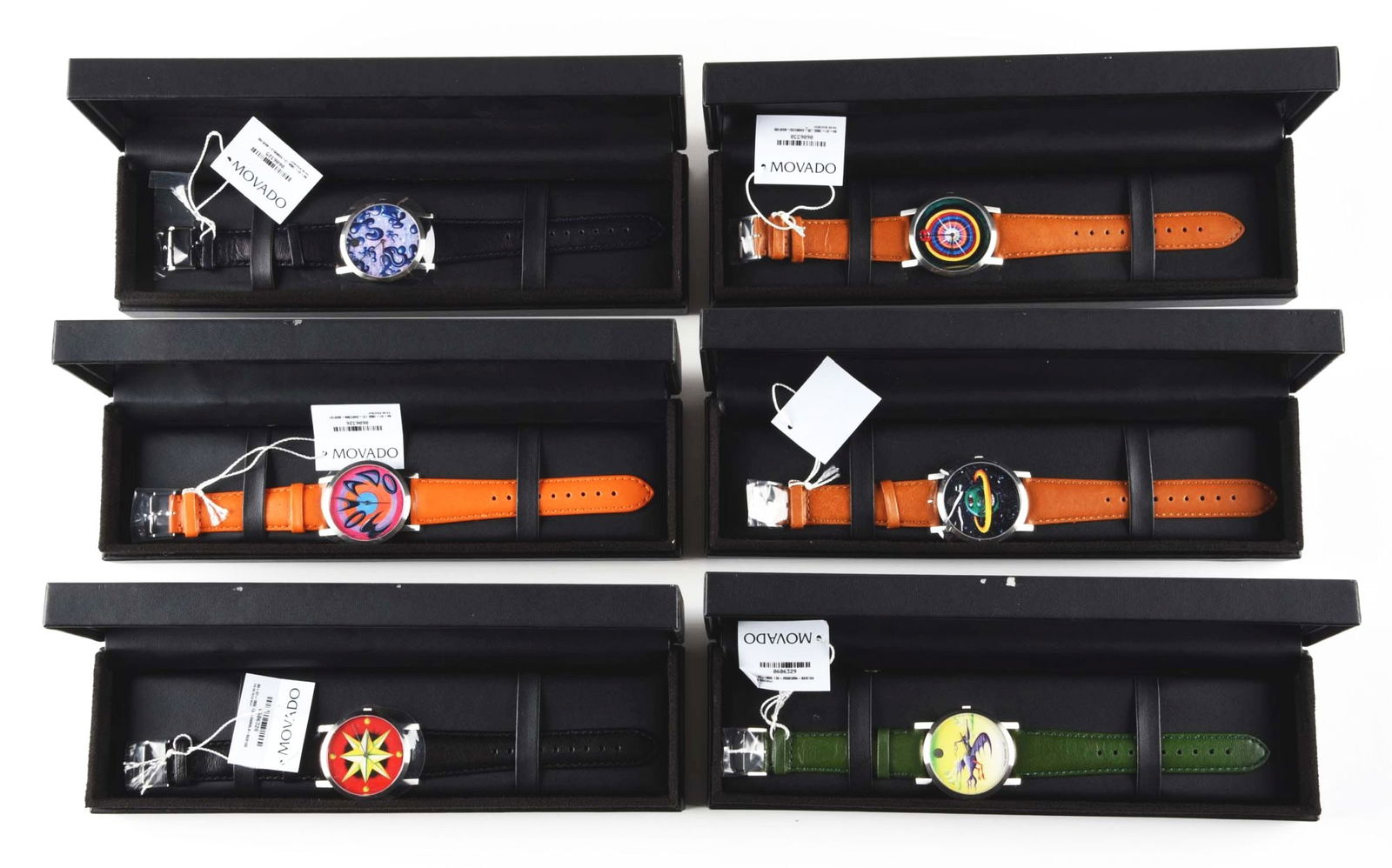 MOVADO ARTISTS' SERIES BY KENNY SCHARF. (1 of 4)