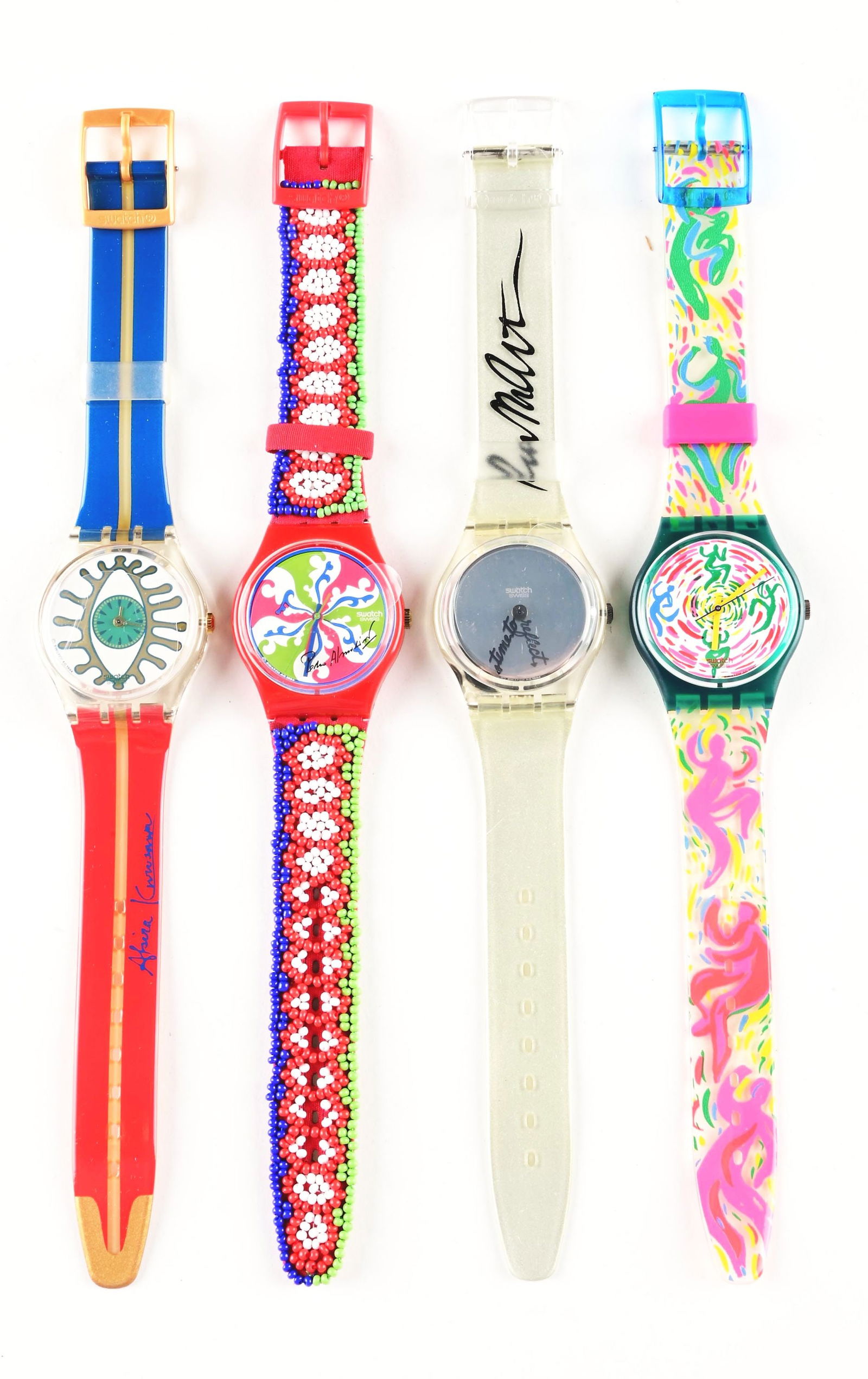 LOT OF 4: ORIGINAL AND SPECIALS SWATCHES. (1 of 3)