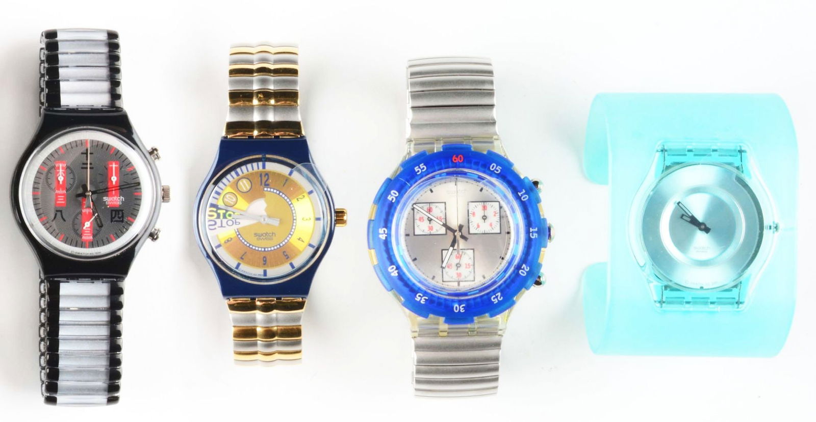 LOT OF 4: ORIGINAL AND SKIN SWATCHES. (1 of 3)