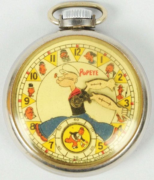 popeye pocket watch