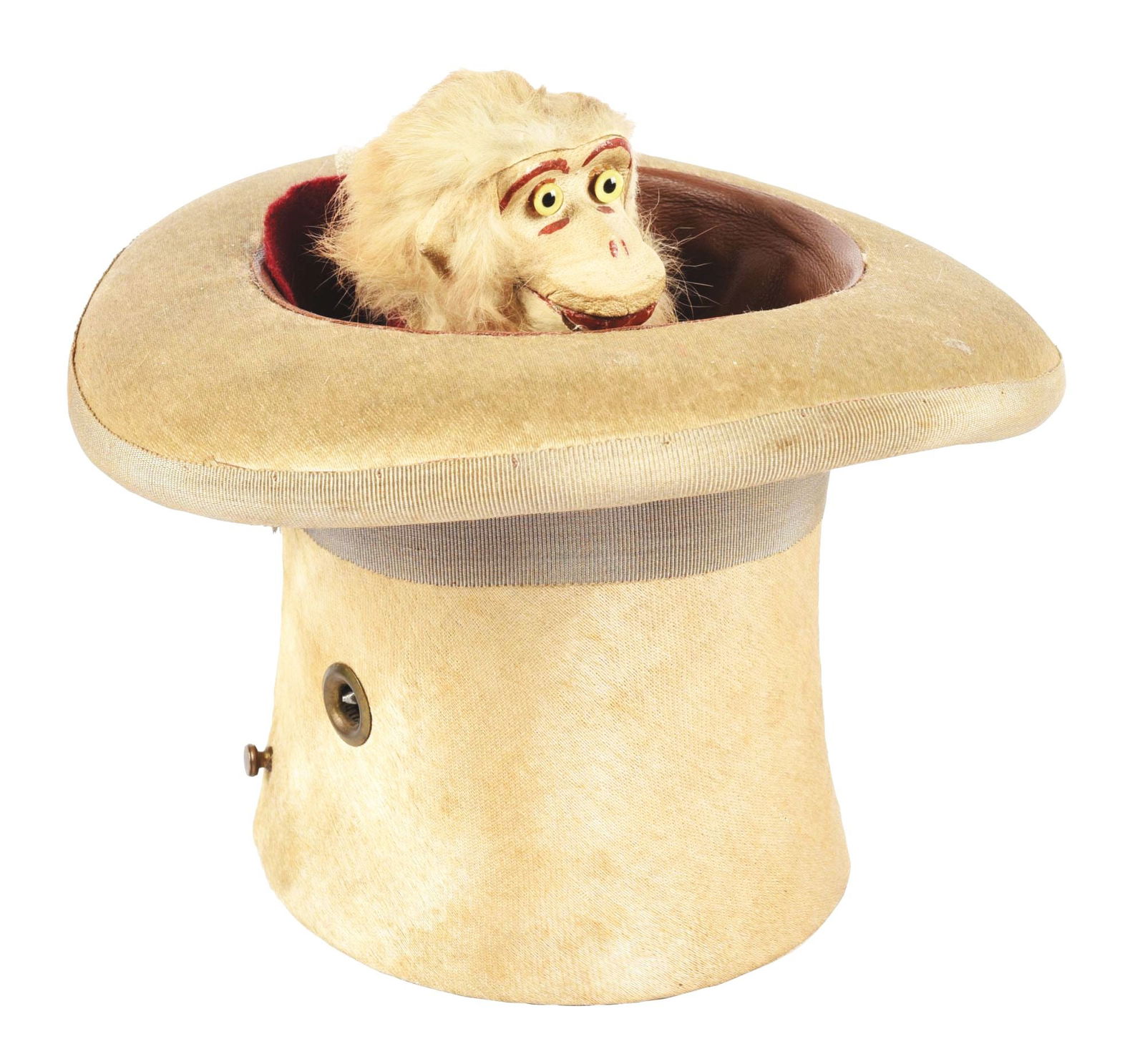 Eary French Roulette Decamps Clockwork Monkey In Top Hat Auction