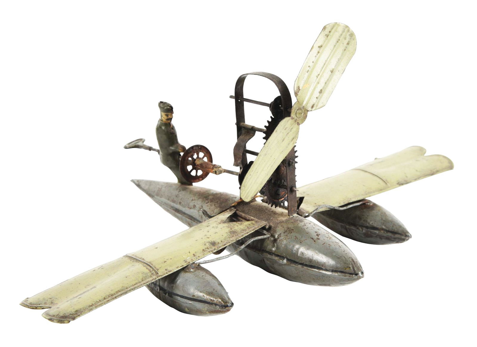 UNUSUAL EARLY ERNST PLANK EP SEAPLANE TOY (1 of 3)