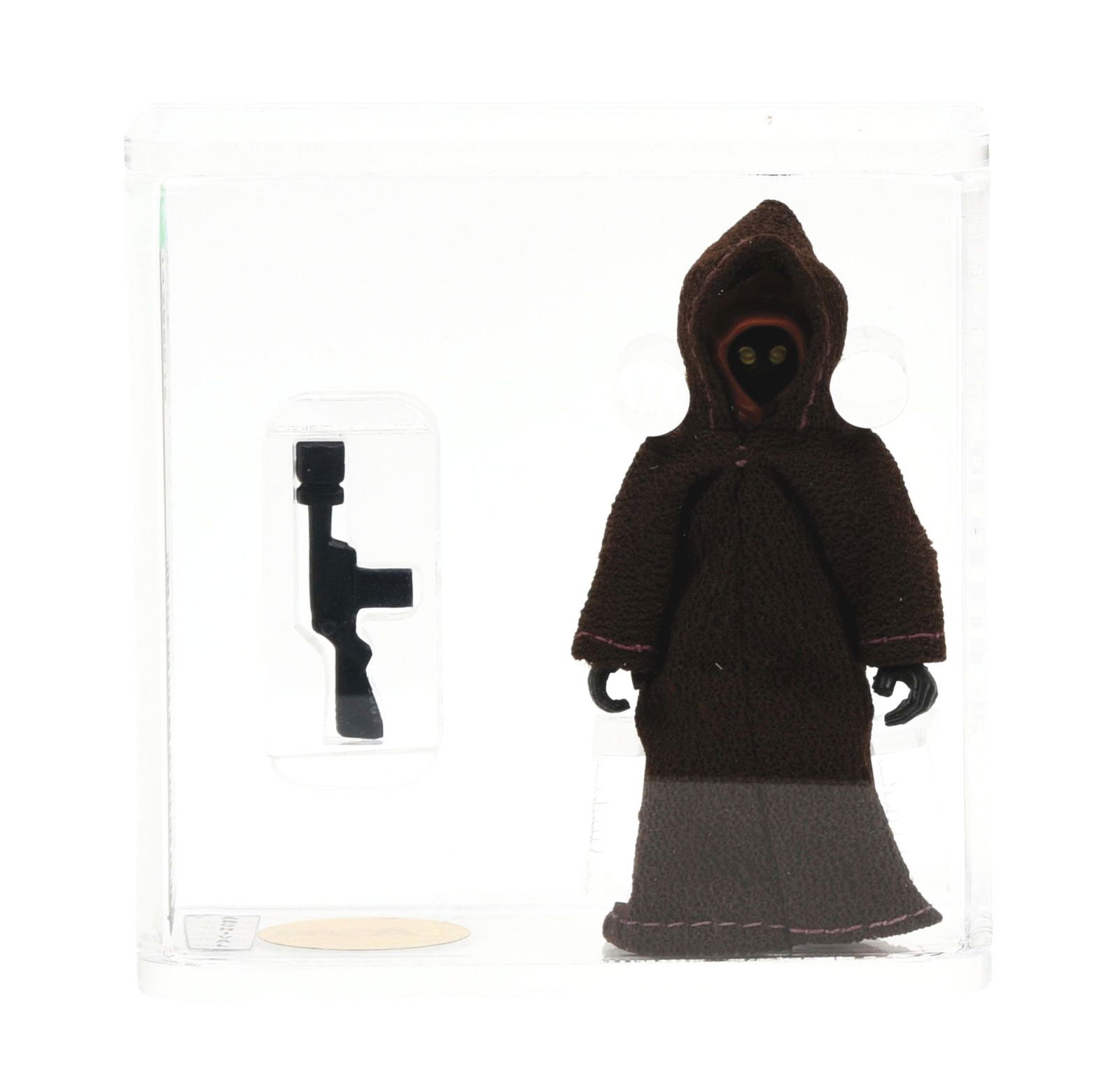 STAR WARS ACTION FIGURE JAWA "PURPLE STITCH" AFA 90 GOLD LABEL (1 of 5)