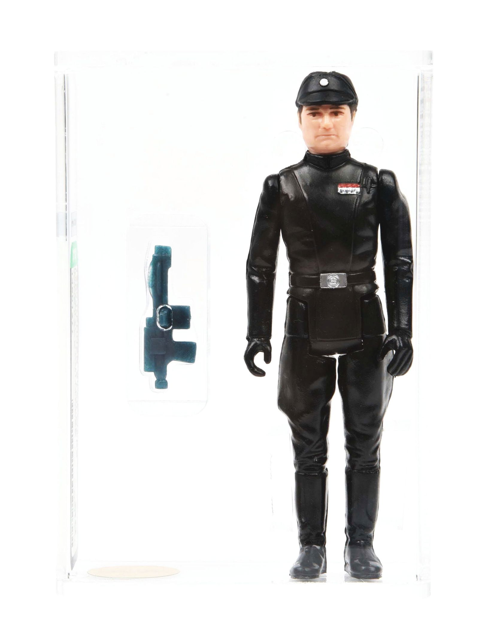 1980 STAR WARS ACTION FIGURE IMPERIAL COMMANDER "WIDE FACE" AFA 90 GOLD LABEL (1 of 5)