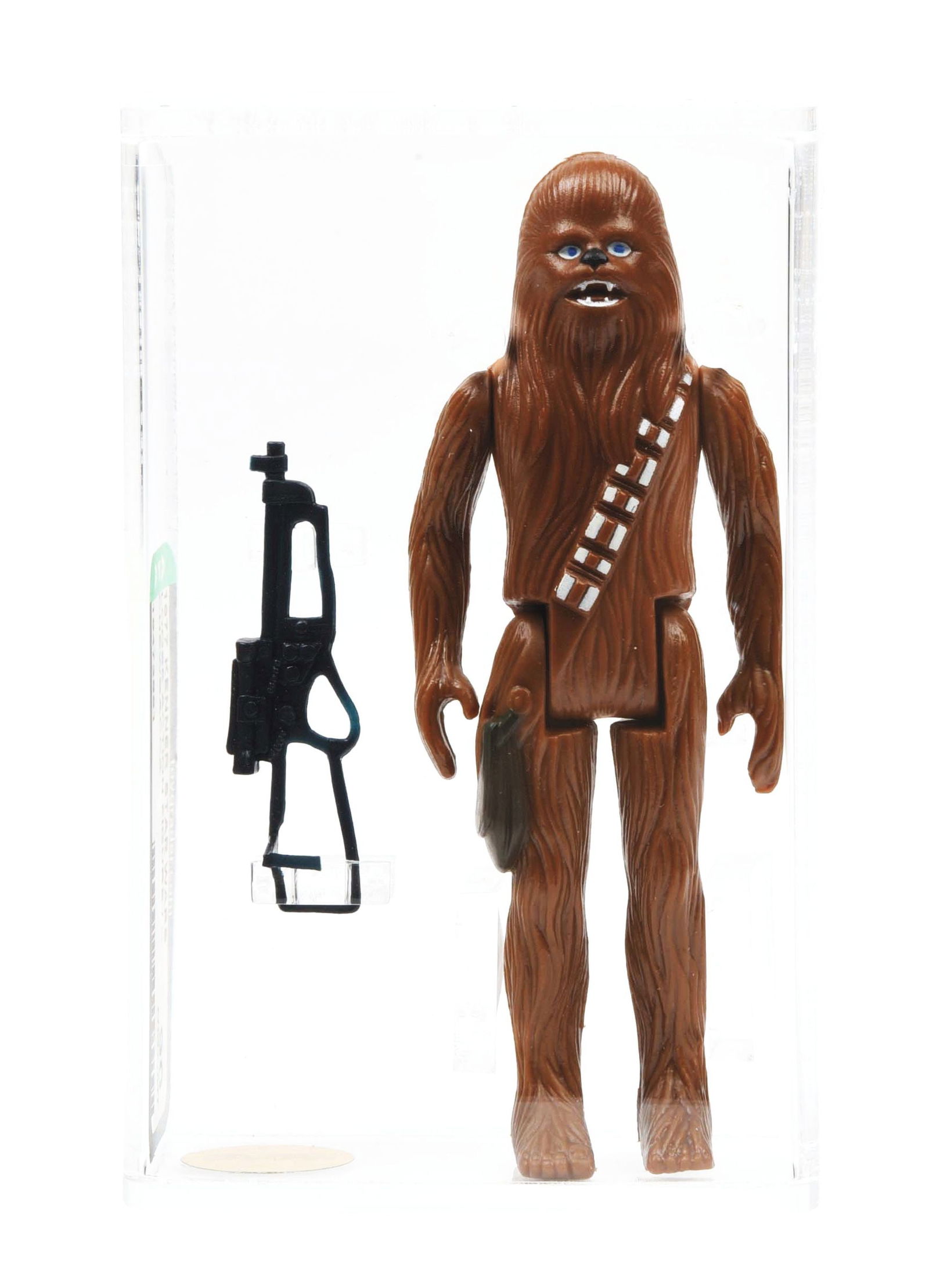 1977 STAR WARS ACTION FIGURE CHEWBACCA AFA 90 GOLD LABEL (1 of 5)