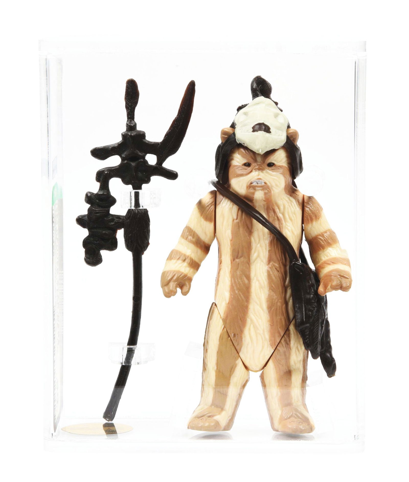 STAR WARS LOGRAY "DARK BROWN STRIPES" AFA 90 GOLD LABEL ARCHIVAL (1 of 5)