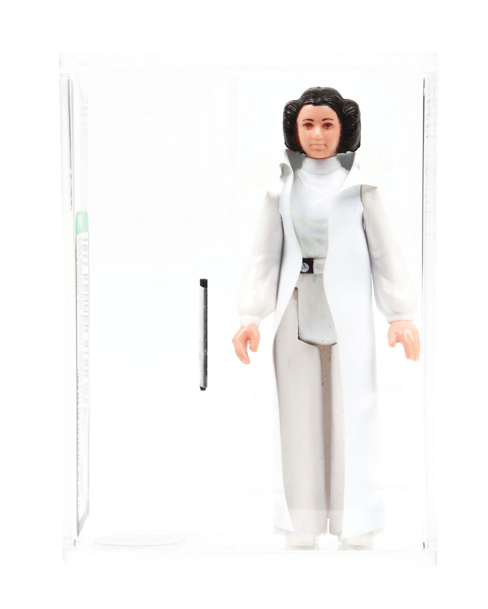 1977 STAR WARS ACTION FIGURE PRINCESS LEIA "BROWN HAIR & BELT" AFA 85 (1 of 5)