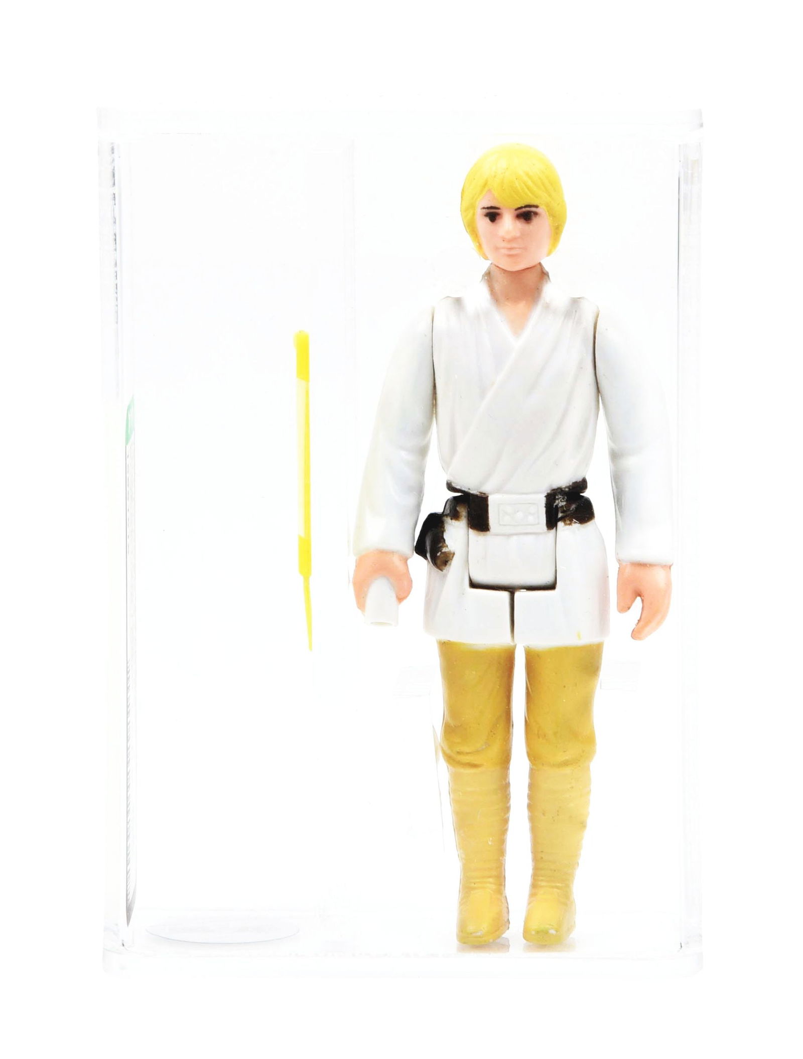 STAR WARS LUKE SKYWALKER "BLONDE HAIR LIGHT PANTS" AFA 85 (1 of 5)