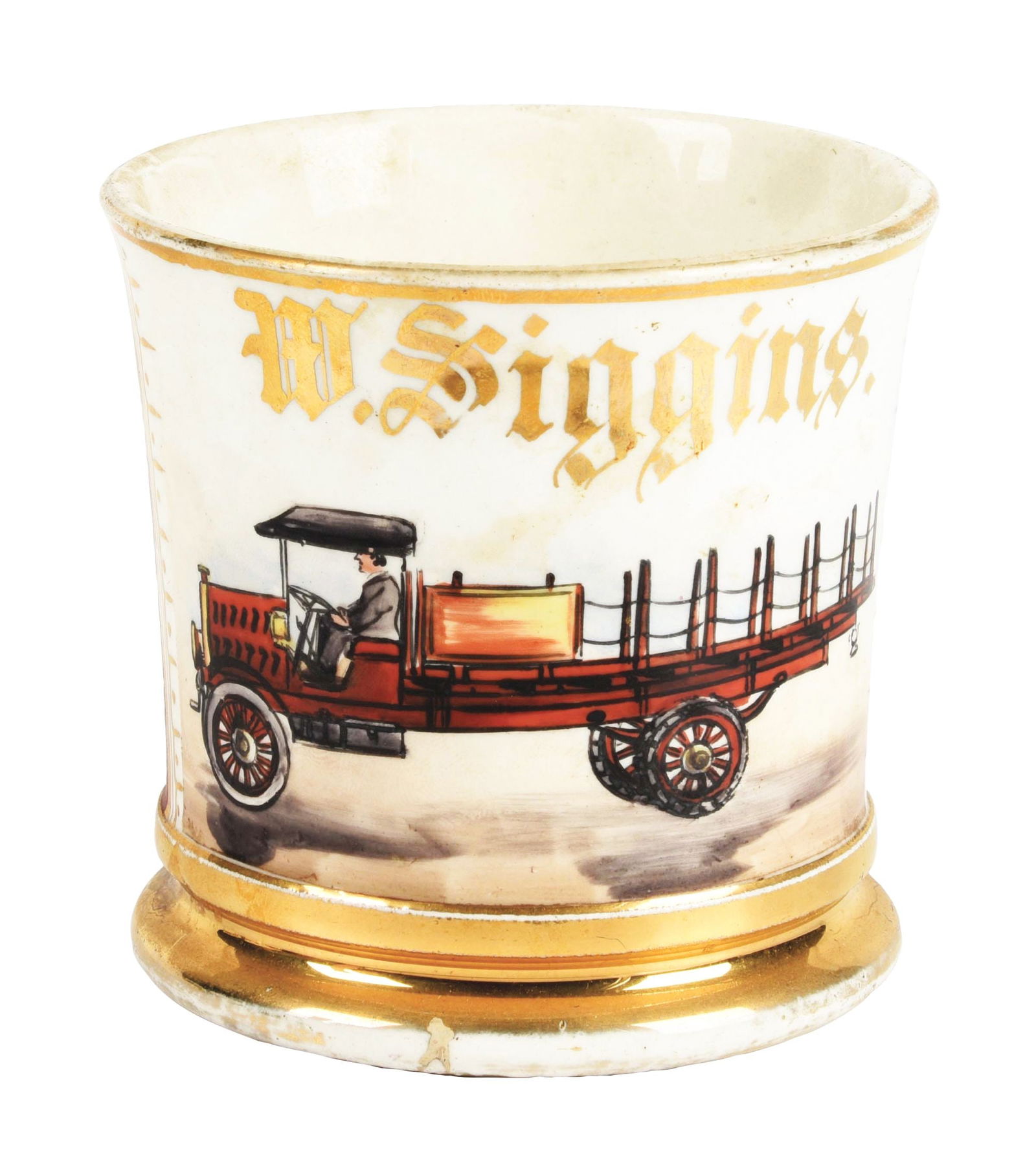 OPEN-AIR DELIVERY TRUCK SHAVING MUG (1 of 5)