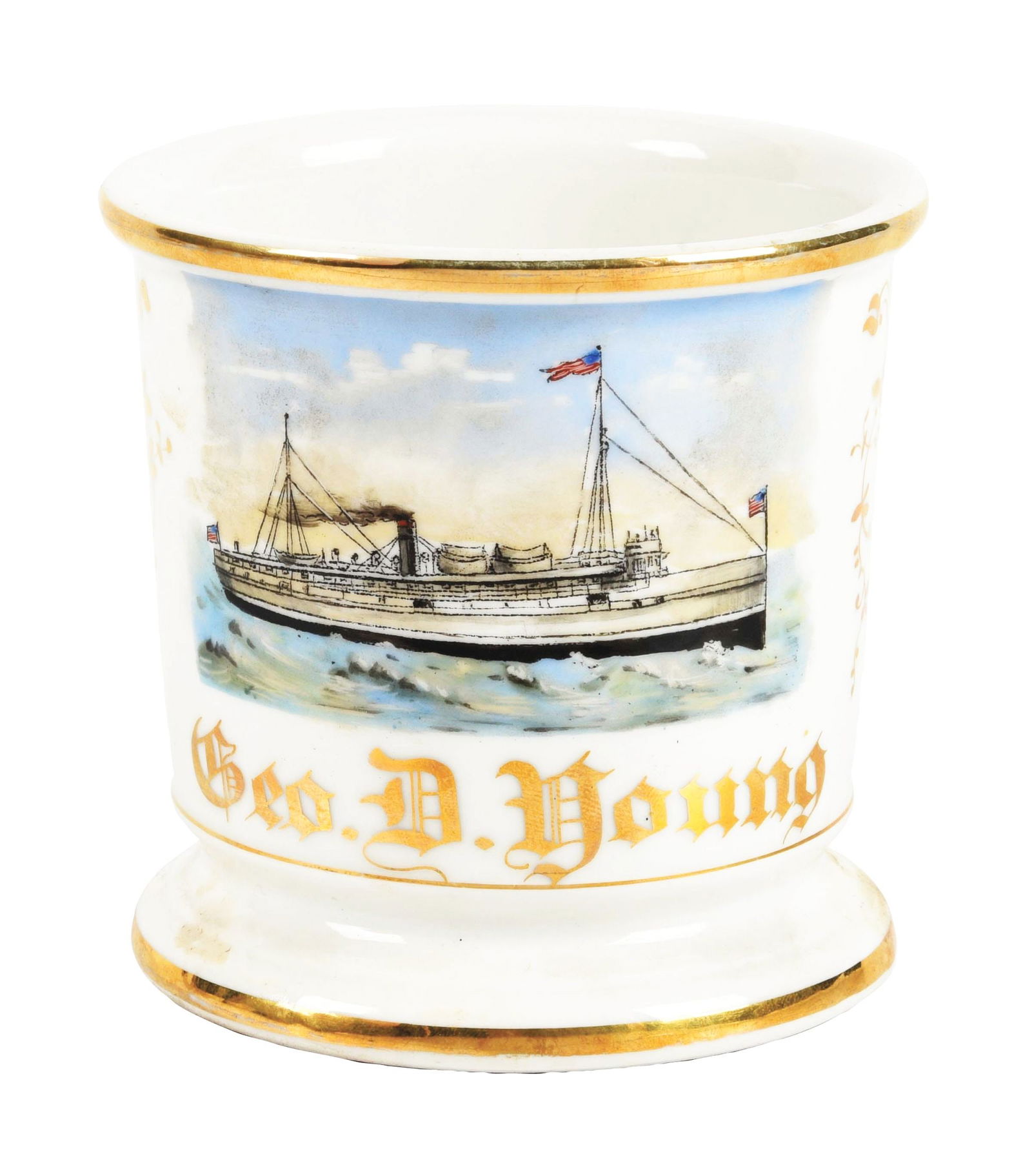 CAPTAIN SHAVING MUG (1 of 5)