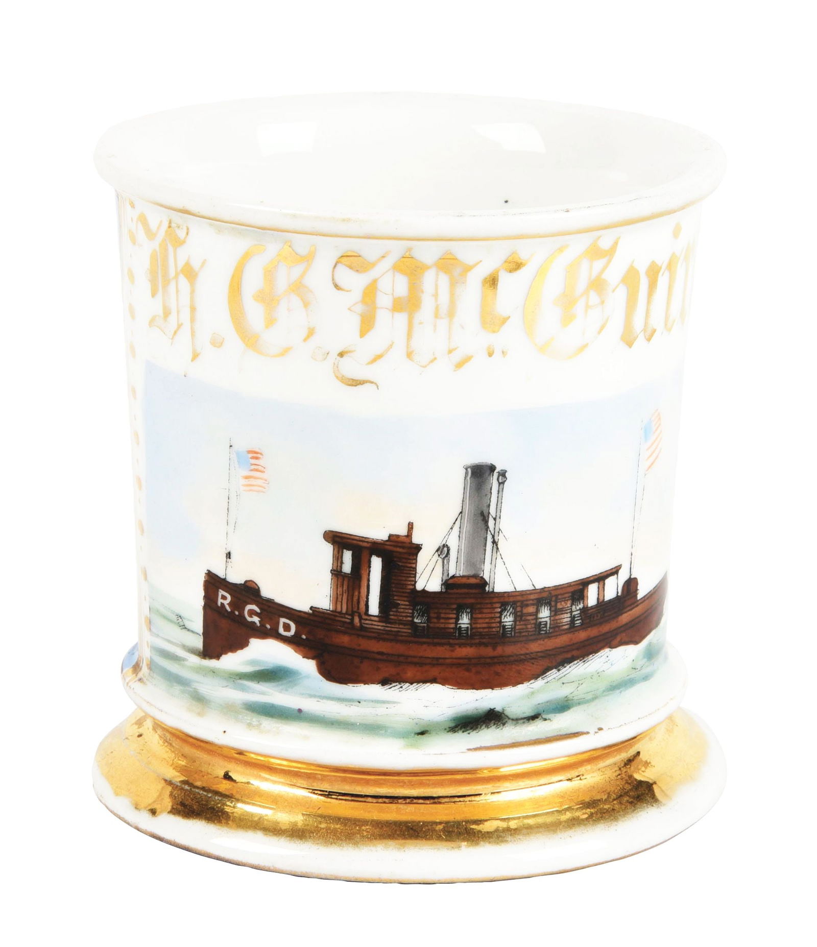 CAPTAIN SHAVING MUG (1 of 5)