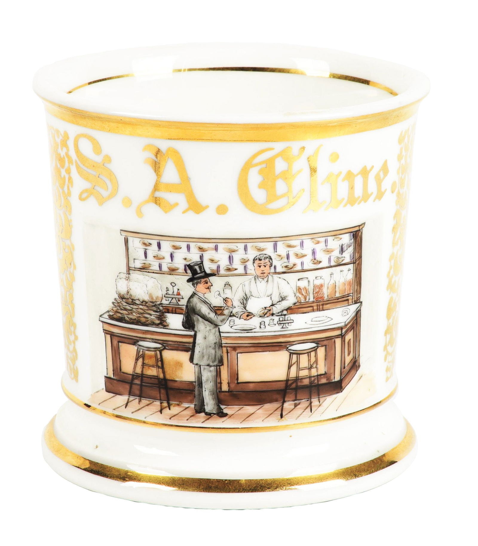 OYSTER HOUSE SHAVING MUG (1 of 5)