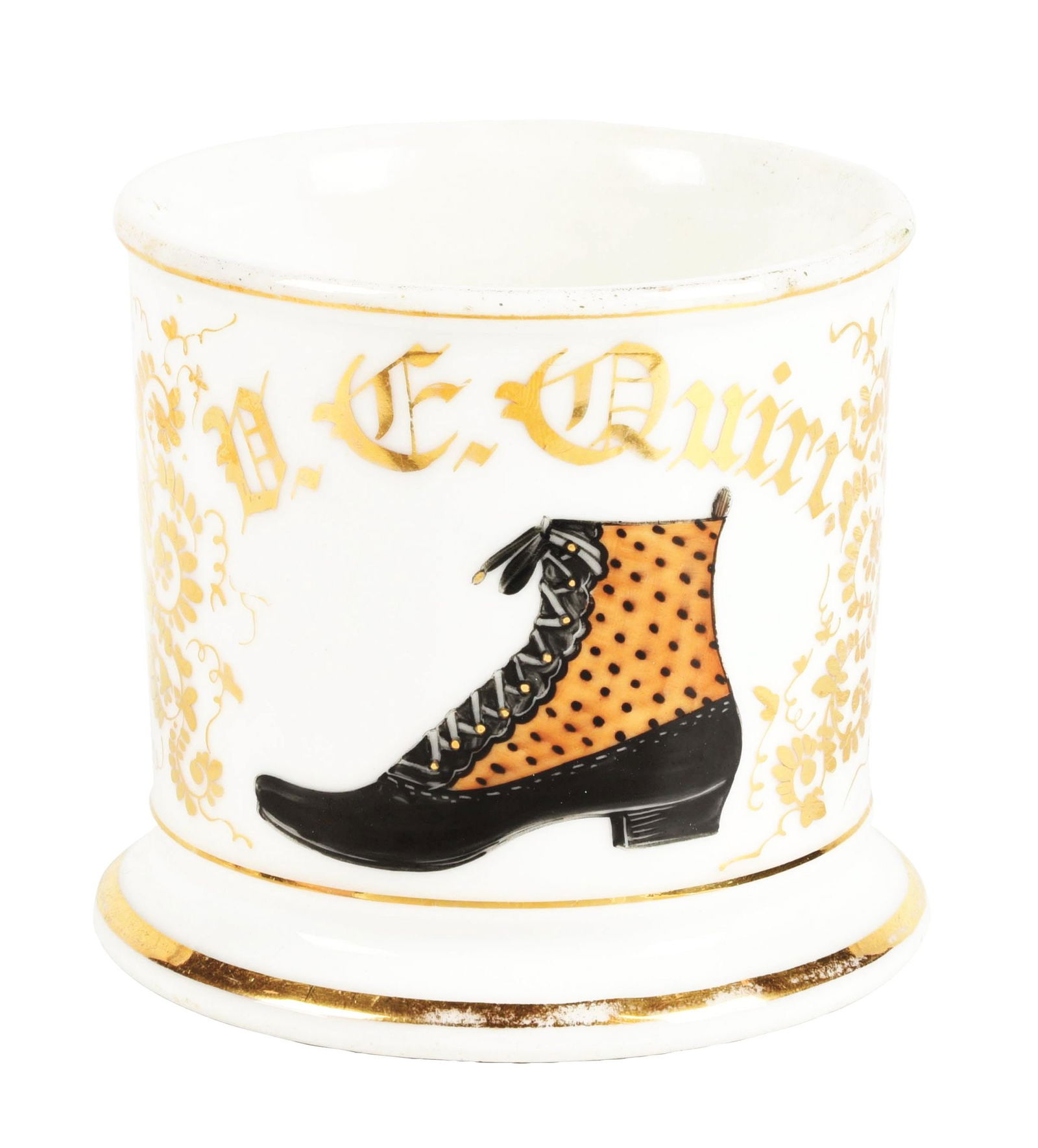 SHOEMAKER SHAVING MUG (1 of 5)