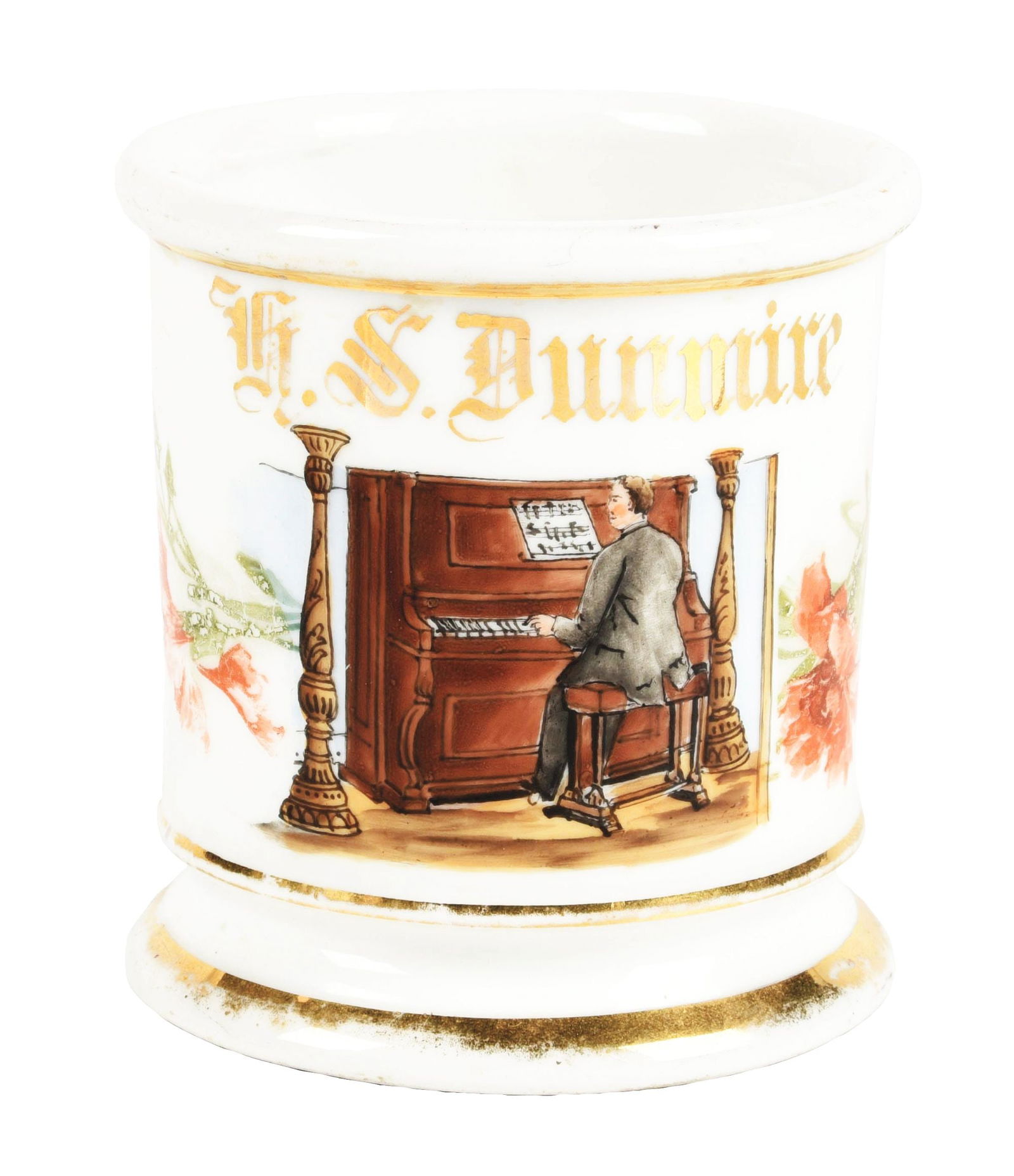 PIANO PLAYER SHAVING MUG (1 of 5)
