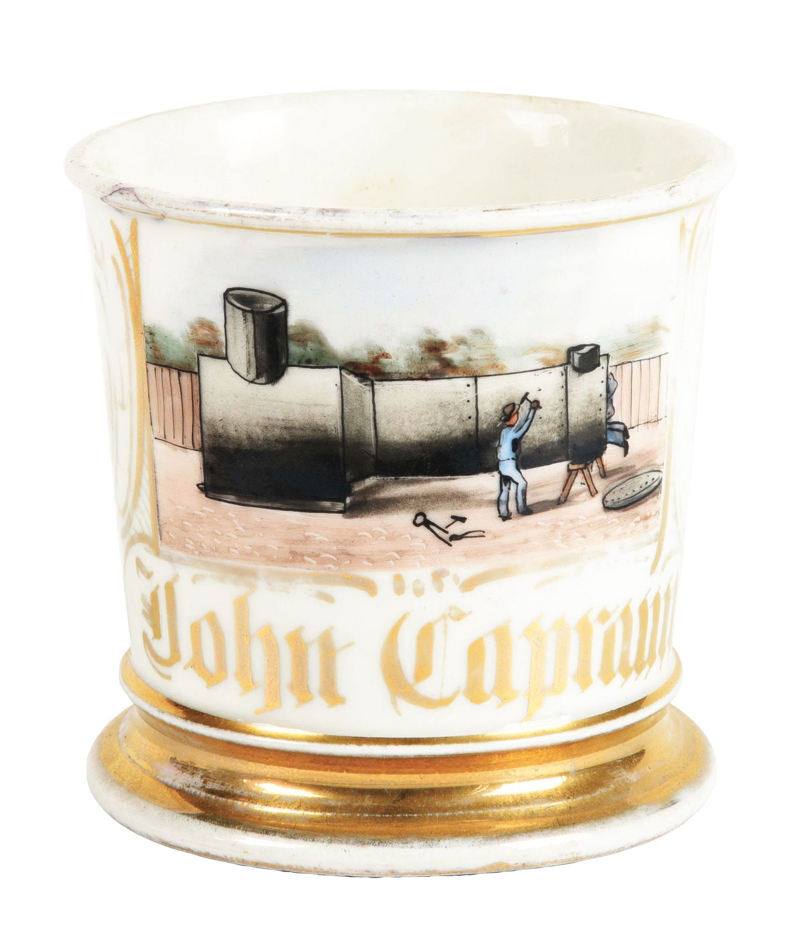 METAL WORKER SHAVING MUG (1 of 5)