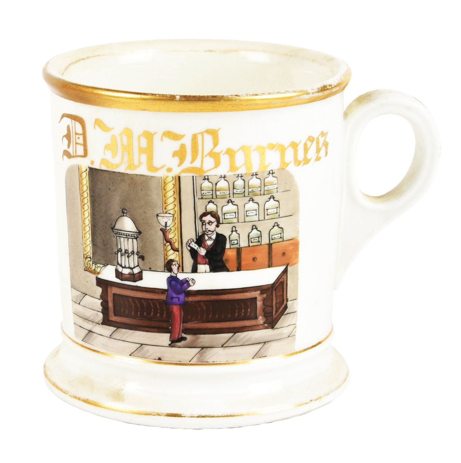 DRUGGIST SHAVING MUG (1 of 5)