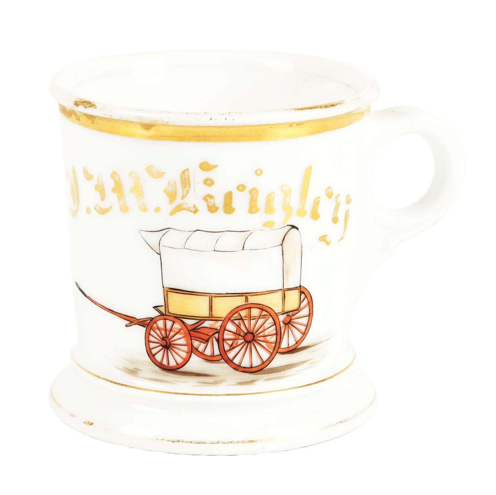 WAGON MANUFACTURER SHAVING MUG (1 of 5)