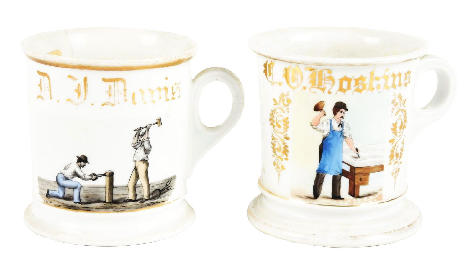 LOT OF 2: SHAVING MUGS (1 of 5)