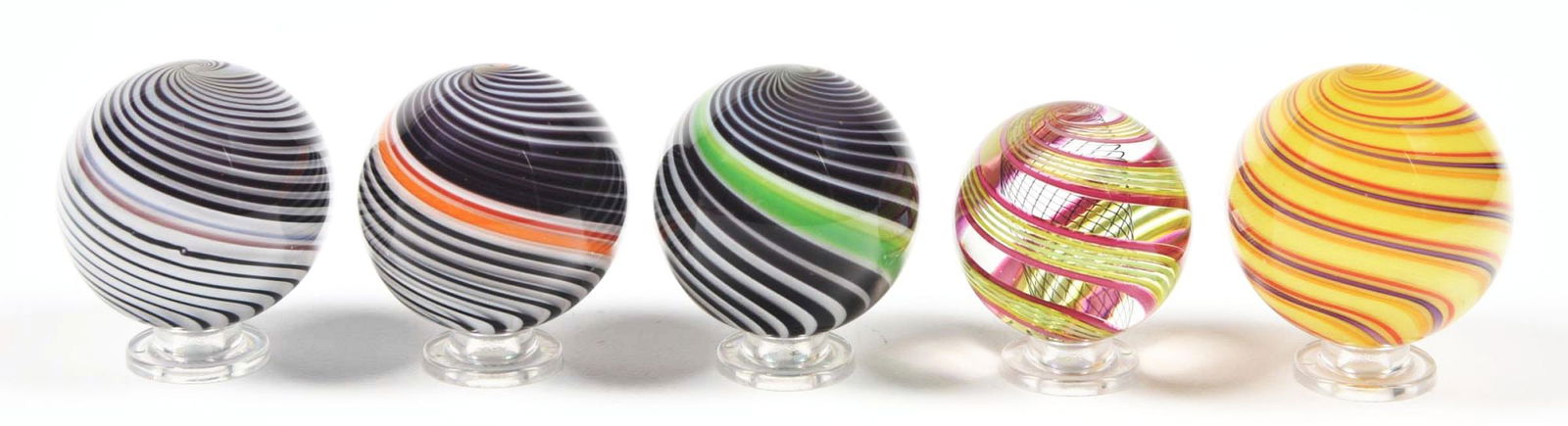 LOT OF 5: MARK MATTHEWS CONTEMPORARY MARBLES (1 of 6)