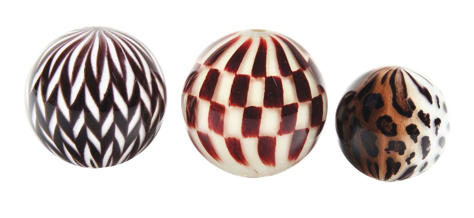 LOT OF 3: MARK MATTHEWS CONTEMPORARY MARBLES (1 of 6)