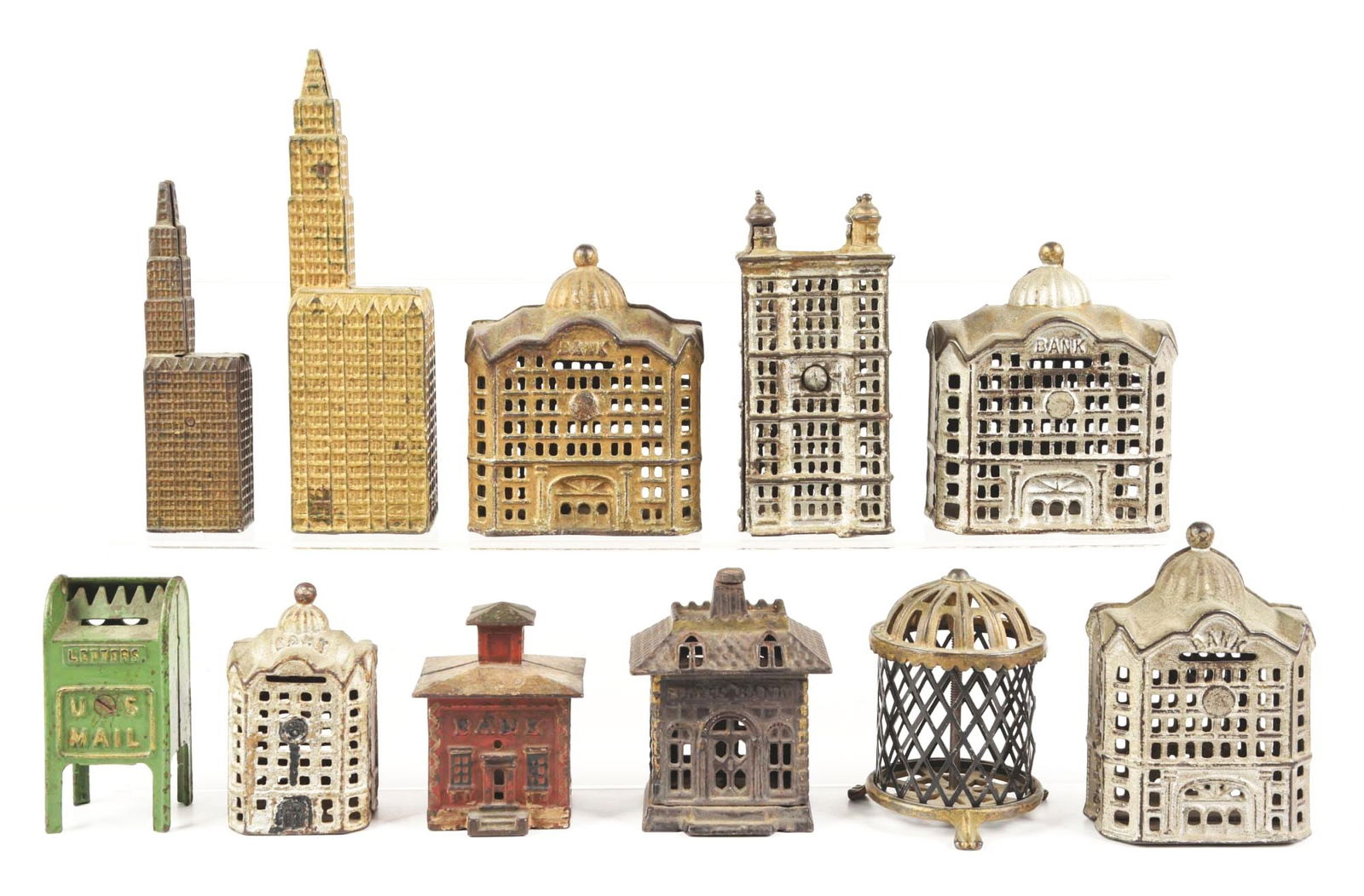 LOT OF 11: BUILDING STILL BANKS (1 of 2)