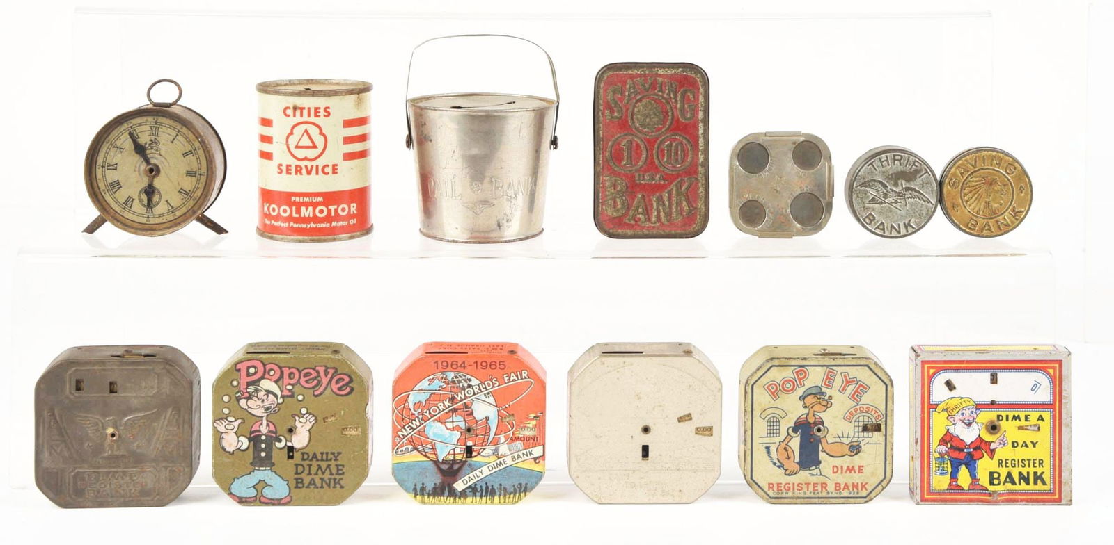 LOT OF 13: BANKS (1 of 2)