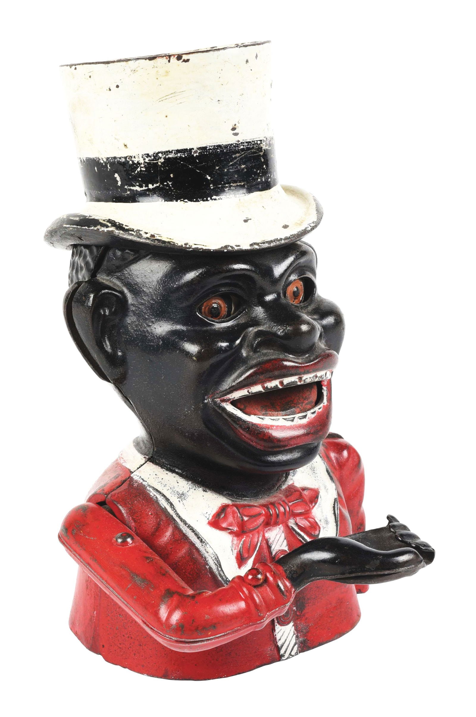 ENGLISH JOLLY "N" W/ TOP HAT MECHANICAL BANK (1 of 5)