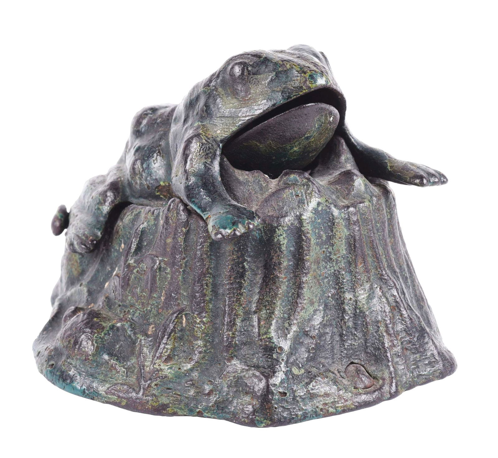 J&E STEVENS CO. TOAD ON STUMP BANK (1 of 5)