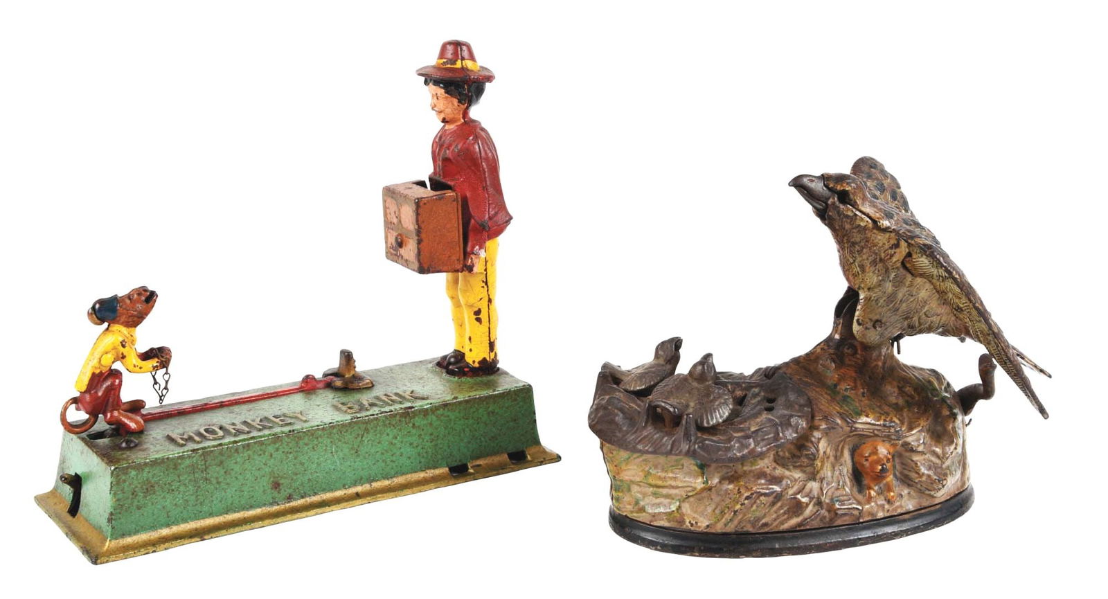 LOT OF 2: MECHANICAL BANKS (1 of 4)